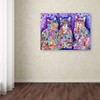 Trademark Fine Art Oxana Ziaka 'Candy Cats' Canvas Art, 35x47 ALI11430-C3547GG